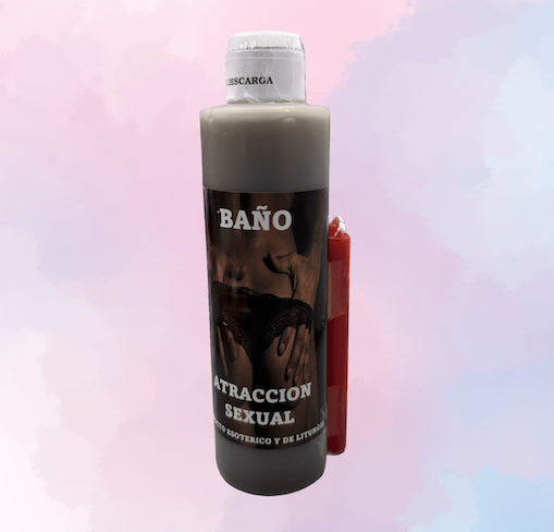 Baño Esotérico Atracción Sexual con Vela | Para Desatar el Deseo Carnal, Dominar la Cama y Ser Irresistible