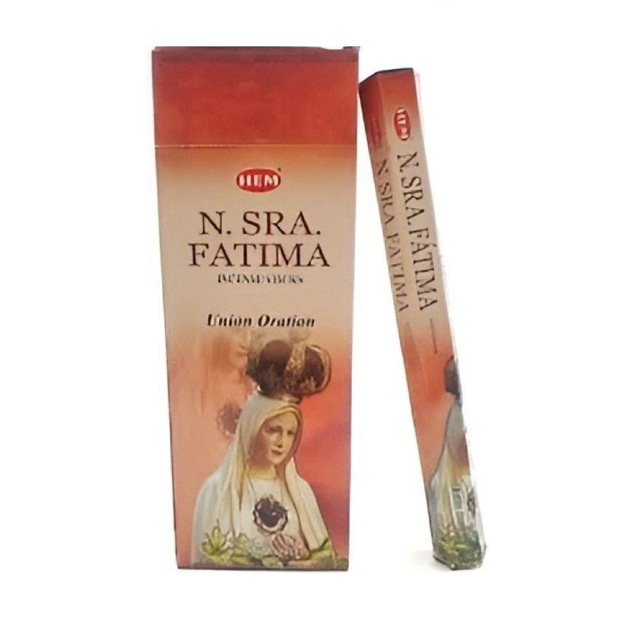 Incienso Nuestra Señora de Fatima Pack 6 Cajas Hexagonales Peticiones Esoterismo