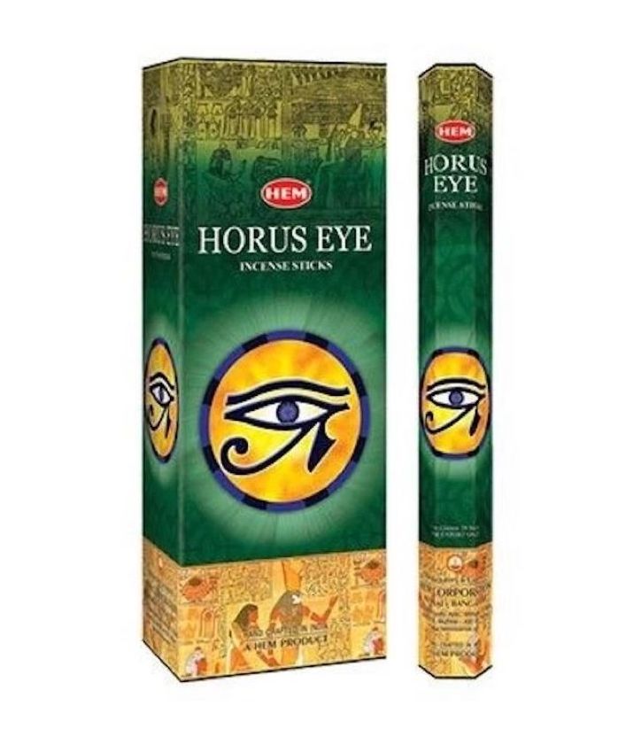 Incienso Ojo de Horus Pack x6 Cajas Hexagonales Alta Proteccion Magia Esoterismo