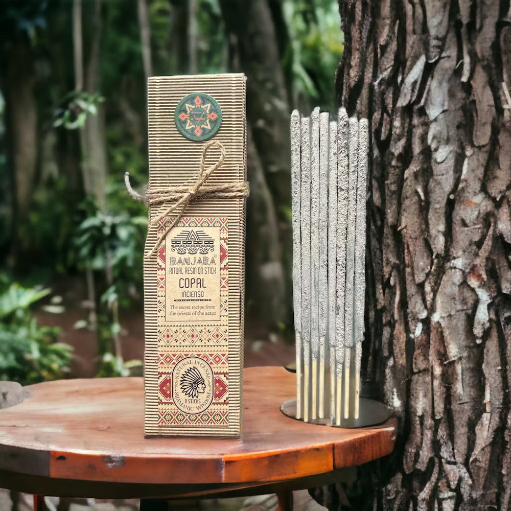 3 x caja Incienso de Copal en Varillas Resina Sagrada para Rituales Limpieza Energética