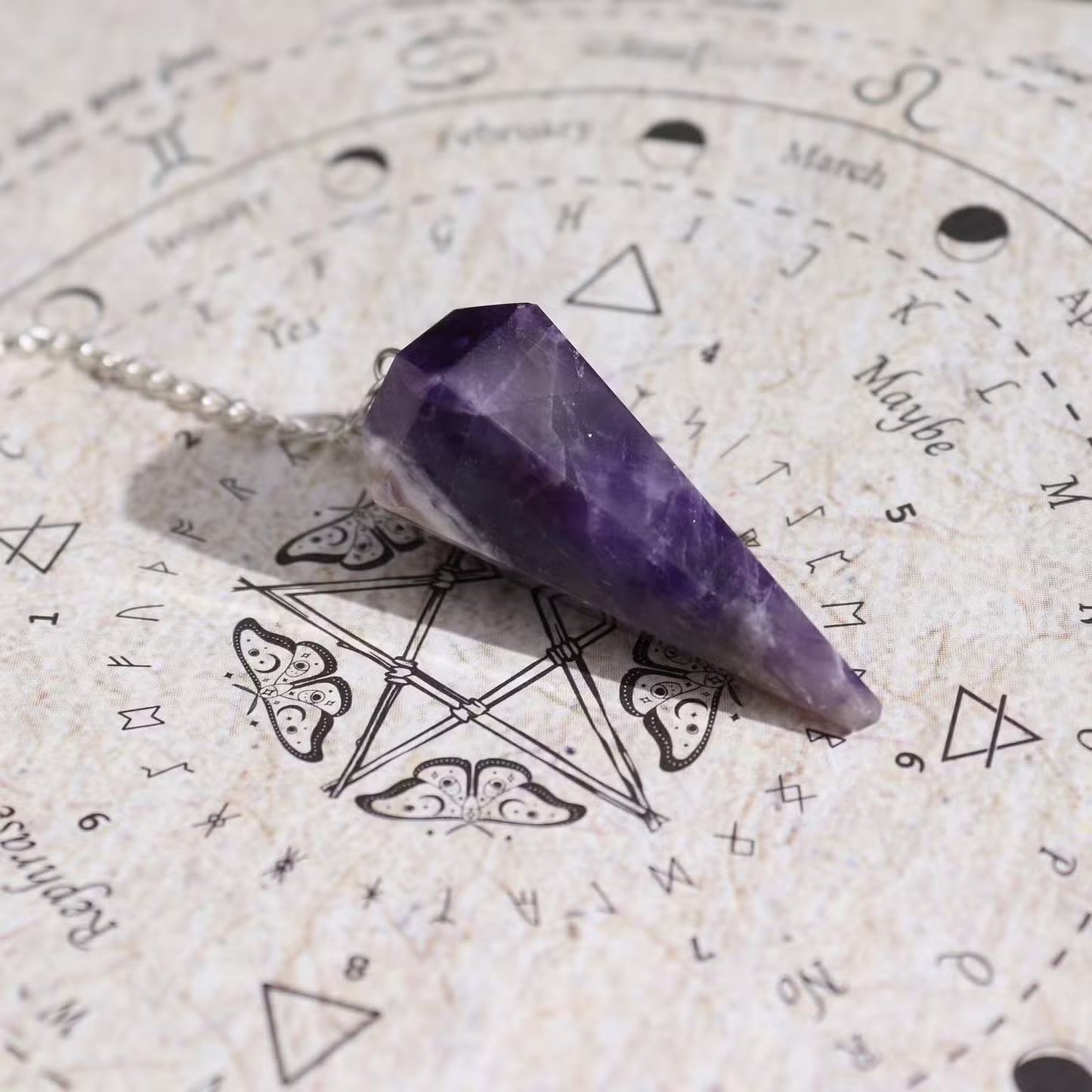 Incienso Hechizos de Brujas Antiguas Seducción + Péndulo de Amatista - Kit Magia