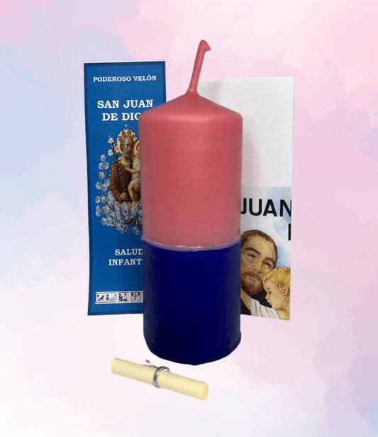 Velón Preparado San Juan de Dios – Para Aliviar Angustias, Ansiedad y Sanación Emocional