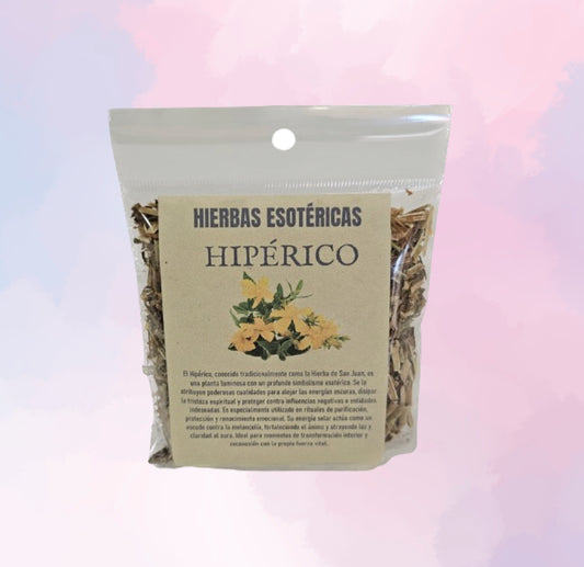 Hierbas de Hipérico (Hierba de San Juan) | Planta Sagrada para Protección y Luz Divina