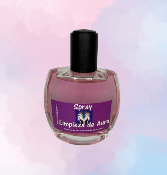 Spray Esotérico Limpieza Aura | Pulverizador para Purificar el Campo Energético y Elevar la Vibración