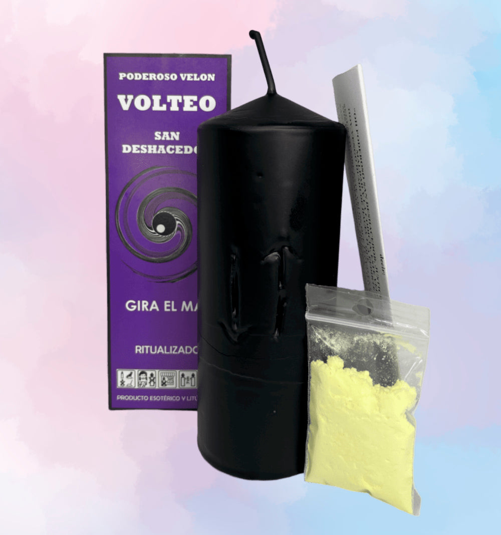 Velón Preparado Volteo | Devuelve Magia Negra, Envía el Mal a su Origen