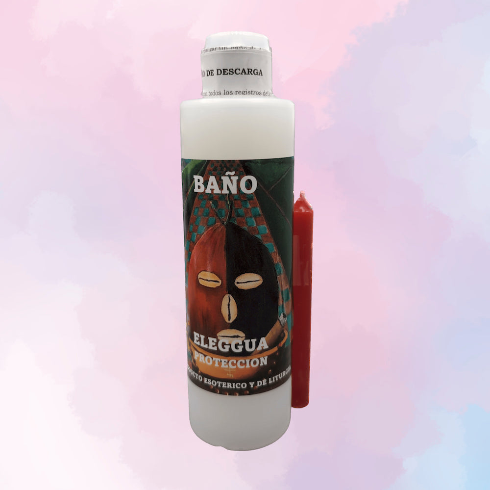 Baño Esotérico Eleggua con Vela | Pack Ritual para Abrir Caminos y Decisiones Acertadas