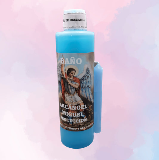 Baño Esotérico Arcángel Miguel con Vela | Para Cortar Envidias Fuertes, Romper Brujerías y Blindaje Espiritual Supremo