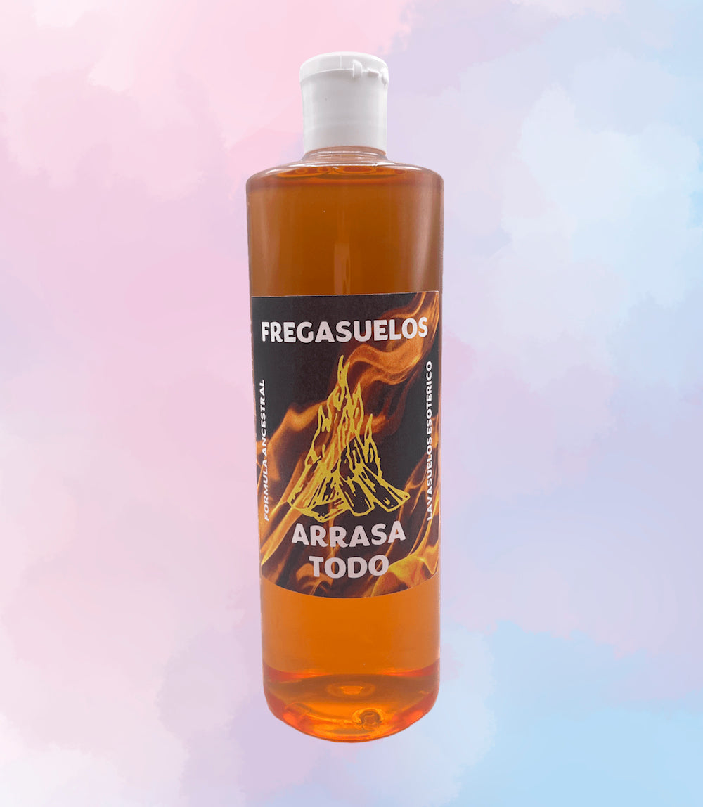 Friegasuelos Esotérico Ritualizado Arrasa Todo | Limpiador Fuerte para Romper Negatividad