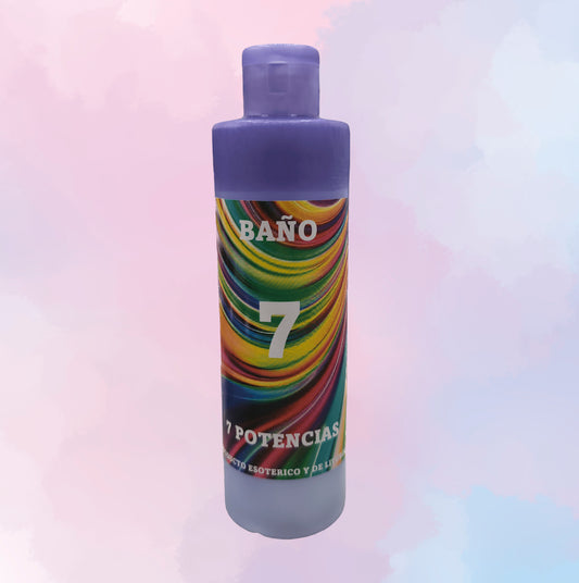 Baño Esotérico 7 Potencias | Para Reforzar Protección, Suerte, Amor, Salud y Prosperidad
