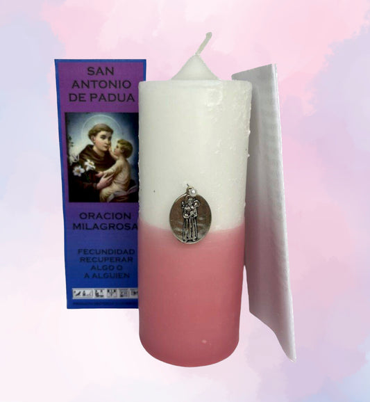 Velón Preparado San Antonio de Padua – Para Atraer Amor Verdadero, Pareja y Relaciones Estables