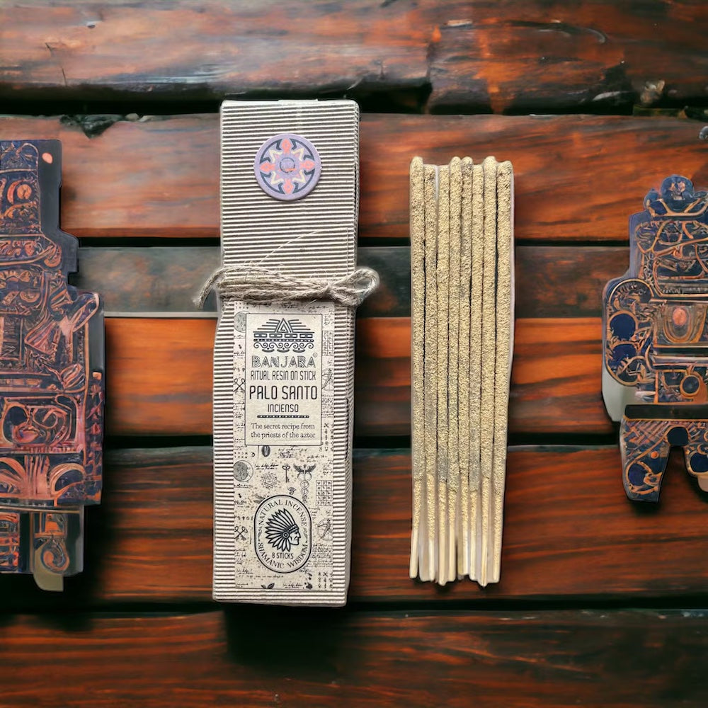 3 x caja Incienso Palo Santo Varillas de Resina para Rituales Limpieza y Malas Energías